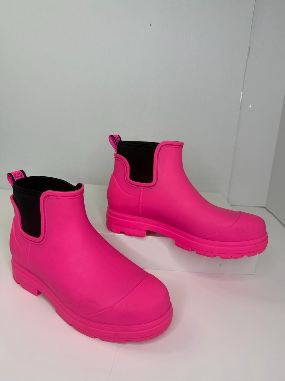 UGG Droplet Taffy Pink Waterproof Rain Boot